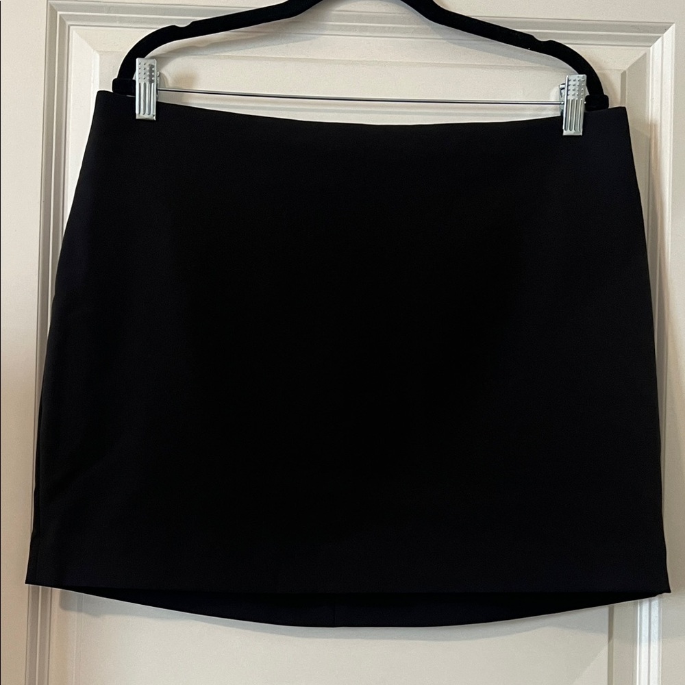 Express Black Mini Skirt